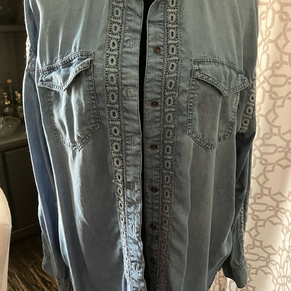 Knox Rose blouse/jacket, XL